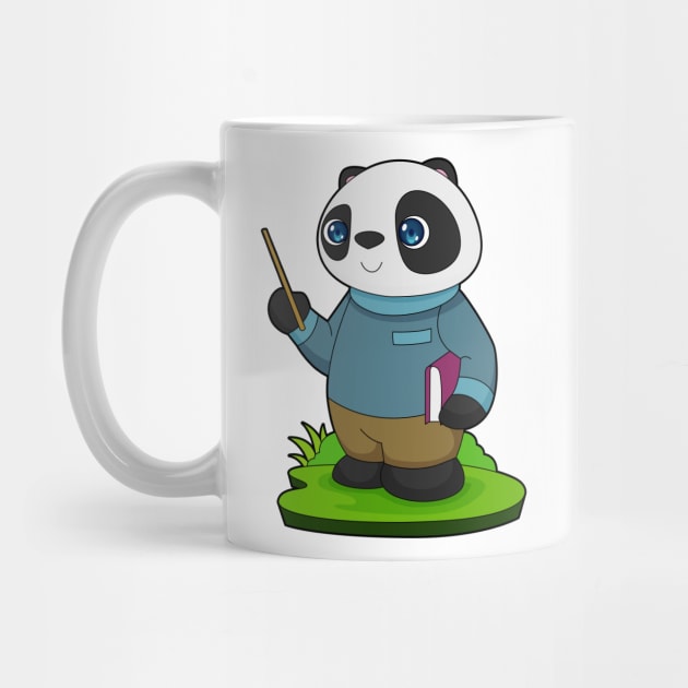 Panda Teacher Pointer by Markus Schnabel